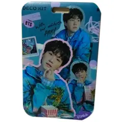 KPOP - Portacartas Plásticas Para Photocards Diseño Suga Bts