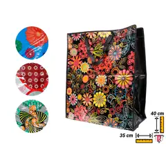 GENERICO - Bolsa De Compras Reutilizable 2 Unidades Estampada