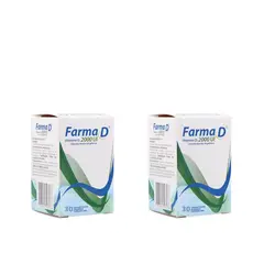 GENERICO - Farma D Vitamina D3 2000Ui Cápsula Blanda Frasco X 60
