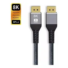 GENERICO - Cable Displayport V1-4 2k 240hz 4k 144hz 8k 60hz de 1-5mts