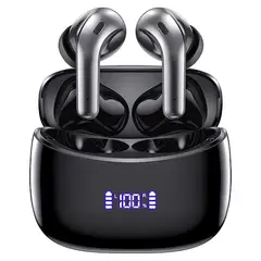 GENERAL - Auriculares Inalámbricos Bluetooth 5.4 Ipx7 Negro Zingbird