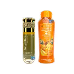 ANYELUZ - Shampoo coctel de frutas y oleo Capilar