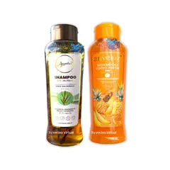 ANYELUZ - Shampoo coctel de frutas y romero x2