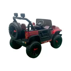 BEBESUNITA - Carro Eléctrico Para Niños 4x4 Llanta Goma Cremoto