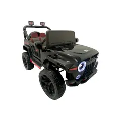 BEBESUNITA - Carro Eléctrico Para Niños 4x4 Llanta Goma Cremoto