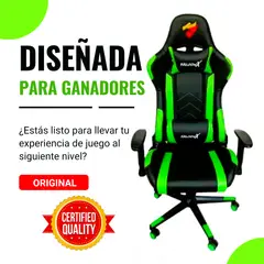 FALCON X - Silla Gamer FalconX SD-010 Black Green