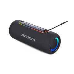 ARGOMTECH - Altavoz BT Inalámbrico RADYON X30 Premium Luces Led - ARG-SP-3121BK