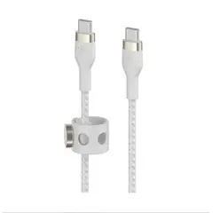 BELKIN - BoostCharge Pro Flex Cable de carga USB-C a USB-C trenzado 2m