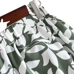 YURELKSHOP - FALDA MIDI MUJER ESTAMPADA