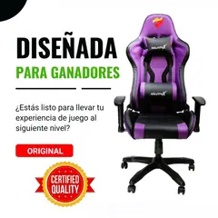 FALCON X - Silla Gamer FalconX SD-205 Purple Black