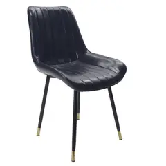 AKIVOY - Silla De Comedor Genova Color Negro