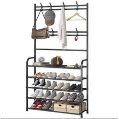 GENERICO - Zapatero Y Perchero Multifuncional Ideal Para Tu Habitación