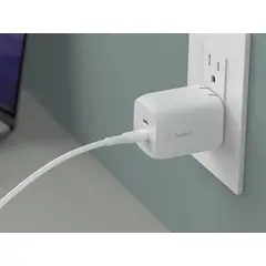 BELKIN - Cargador de pared dual USB C 45W