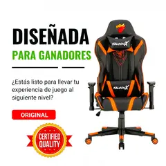 FALCON X - Silla Gamer FalconX SD-009 Black Orange