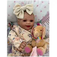 GENERICO - ❤Bebe Reborn❤ Jimena Ropa Flores❤