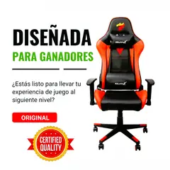 FALCON X - Silla Gamer SD-018 Black Red