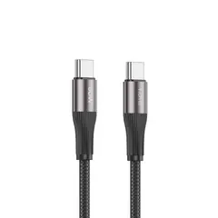 VIDVIE - Cable Tipo C a Tipo C 1 mts 60W Trenzado CB4038