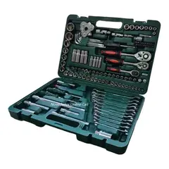 CHICAGO - Juego De Copas Con Ratchet Kit 121 Pcs Carro Moto