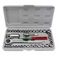 CHICAGO - Juego De Copas 40 Piezas Herramientas Ratchet Varios