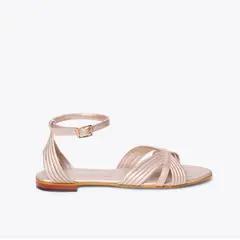 GENERICO - Sandalias Berta dorado mate marca Saduma