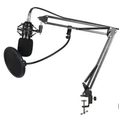GENERICO - Micrófono Condensador Profesional Brazo Tijera Bm800