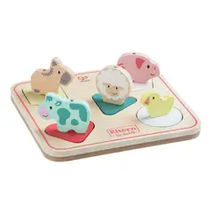 HAPE TOYS - ROMPECABEZAS SONIDO ANIMALES - APRENDIZAJE PARA NIÑOS