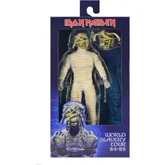 JENECA - Eddie Mummy Figura Iron Maiden World Slavery Tour Neca