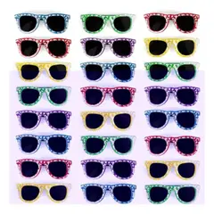 HOMESALE - Paquete de 25 Gafas De Sol para Niños Fiesta Recuerdo Piñata