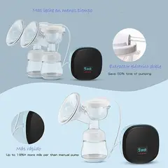 BABIES AND KIDS - Extractor Eléctrico Leche Materna Doble Batería Recargable