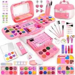 GENERICO - Kit maquillaje niñas Rosa
