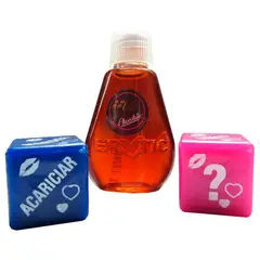 EROTIC - Aceite Caliente con dados chocolate
