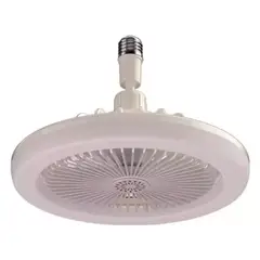 GENERICO - Ventilador de Techo con Luz LED-GlowFan