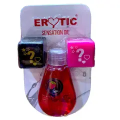 EROTIC - Aceite Caliente con dados fresa