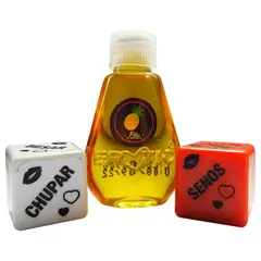 EROTIC - Aceite Caliente con dados Piña