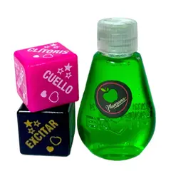 EROTIC - Aceite Caliente con dados manzana