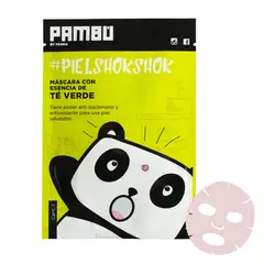 PAMBU - Mascarilla Facial Pambú con Esencia de Té Verde x 1und