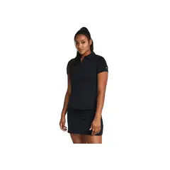 UNDER ARMOUR - Camisa Mujer UA PLAYOFF SS POLO Negro UNDER ARMOUR.
