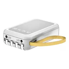 GENERICO - Power Bank 10000mah Batería Portátil Rápida Pantalla Led