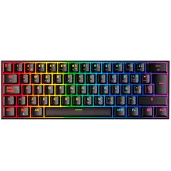 FANTECH - Teclado Gamer Mecanico MAXFIT61 MK857 Negro