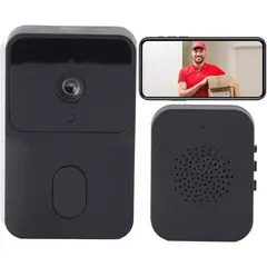 ONE PIXEL - Timbre Wifi Inalámbrico Con Cámara Parlante Y Micrófono