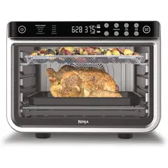 NINJA - Horno Profesional Freidora, Pizza, Asar, Tostar 10 en 1 XL 28L