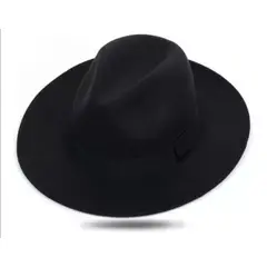 GENERICO - Sombrero Fedora en Paño Ajustable Unisex