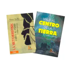 BOOKS - Kit X2 Libros Viaje Centro De La Tierra Clásicos Franz Kafka