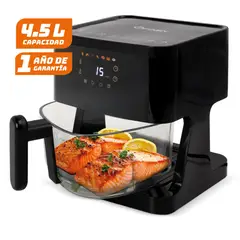OPTIONS INTIMATE - Freidora de Aire Cesta de Vidrio Templado de 4.5 Litros Option