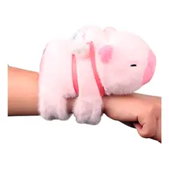 GENERICO - Peluche Pulsera Capibara Manilla Muñeco Brazalete 17cm Rosa