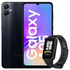 SAMSUNG - Celular Galaxy A05 128GB /4GB Blk + Band 9 Active Blk