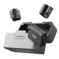 DJI - Micrófono Mic Mini para 2 Personas Compact Wireless - Negro