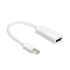 GENERICO - Convertidor Mini Display Port Thunderbolt A Hdmi Hembra