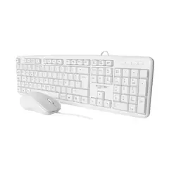 STARTEC - TECLADO Y MOUSE ST CB 81 USB BLANCO