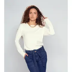 DEREK - Buzo Tejido Manga Larga Unicolor